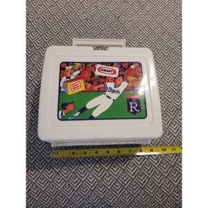 Vintage 1991 MLB KC Royals Kraft And Oscar Meyer Lucnh Box